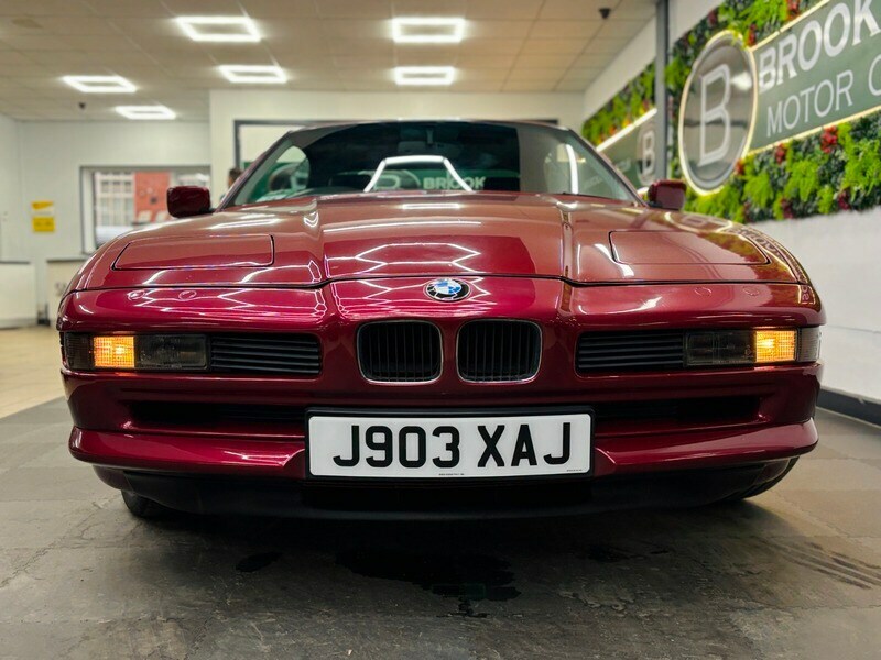 BMW 8 Series 5.0 850I Stunning Example J903XAJ Red #6