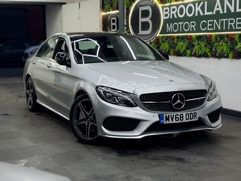 Mercedes-Benz C Class Amg C 43 4Matic Premium Sat Nav, Heated Seats P Silver