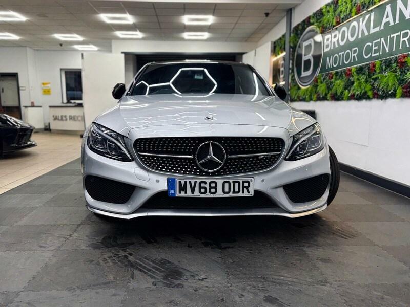 Mercedes-Benz C Class Amg C 43 4Matic Premium Sat Nav, Heated Seats P MV68ODR Silver #4