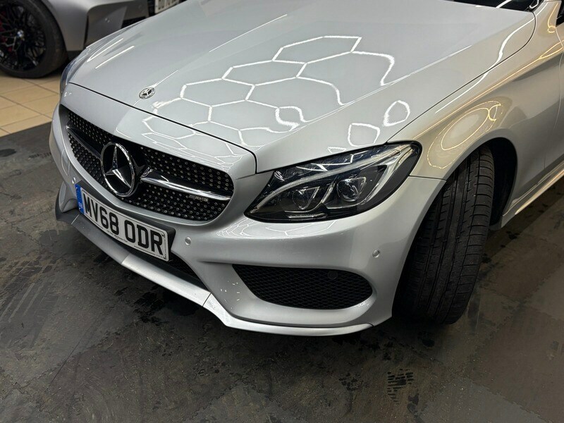 Mercedes-Benz C Class Amg C 43 4Matic Premium Sat Nav, Heated Seats P MV68ODR Silver #3