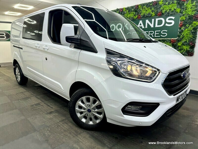 Ford Transit Custom 300 Limited Dciv Ecoblue Heated Seats Stunning MF72ZTC White #3