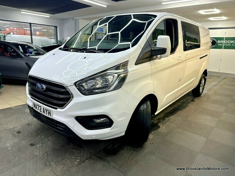 Ford Transit Custom 300 Limited Dciv Ecoblue Heated Seats 5 Seats MA72AYH White #5