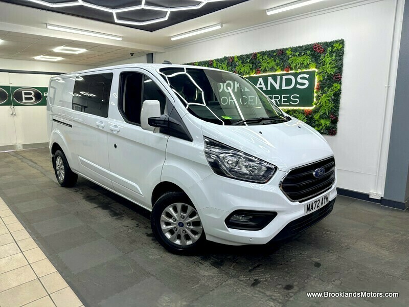 Ford Transit Custom 300 Limited Dciv Ecoblue Heated Seats 5 Seats MA72AYH White #2