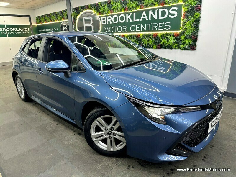 Toyota Corolla 1.8 Vvt-i Hybrid Icon Tech Cvt YC22CWY Blue #2