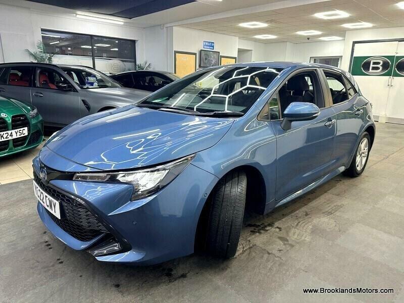 Toyota Corolla 1.8 Vvt-i Hybrid Icon Tech Cvt YC22CWY Blue #5