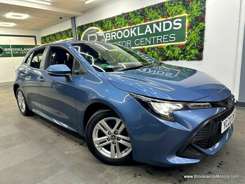 Toyota Corolla 1.8 Vvt-i Hybrid Icon Tech Cvt YC22CWY Blue #3