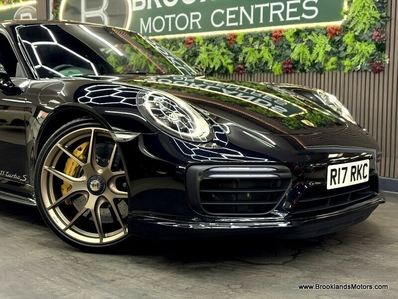 Porsche 911 Turbo S Pdk 4X Services Great Spec R17RKC Black #3