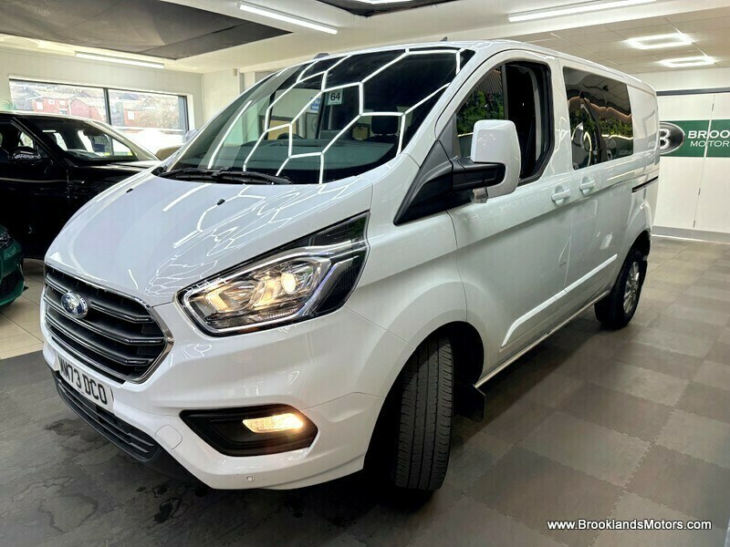 Ford Transit Custom 300 Limited Dciv Ecoblue Heated Seats 6 Seats MM73DCO White #5