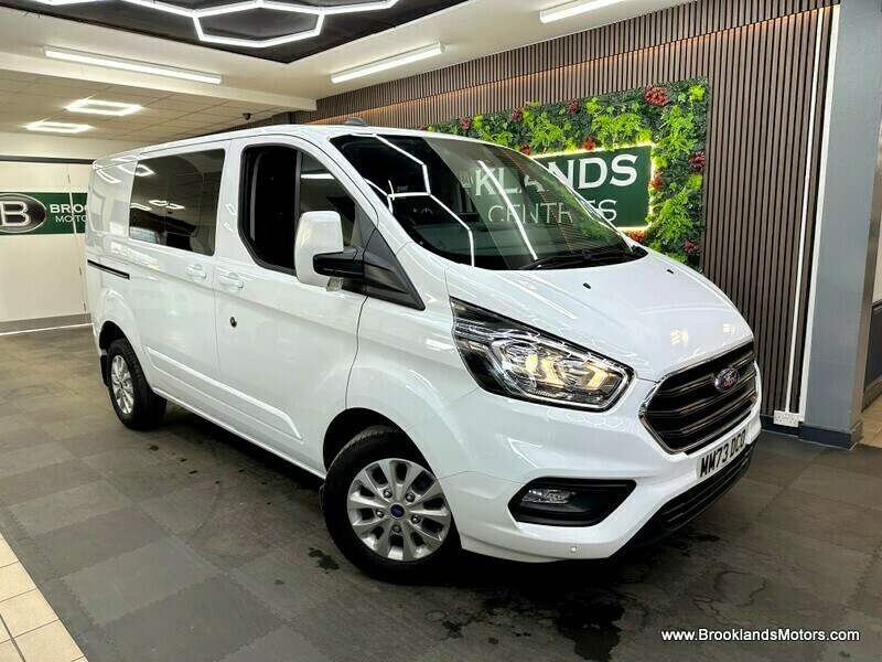 Ford Transit Custom 300 Limited Dciv Ecoblue Heated Seats 6 Seats MM73DCO White #2