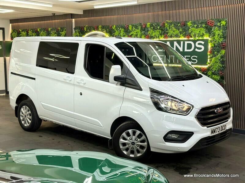 Ford Transit Custom 300 Limited Dciv Ecoblue Heated Seats 6 Seats MM73DCO White