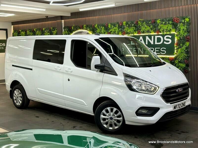 Ford Transit Custom 300 Limited Dciv Ecoblue Heated Seats 6 Seats MF72ZHE White