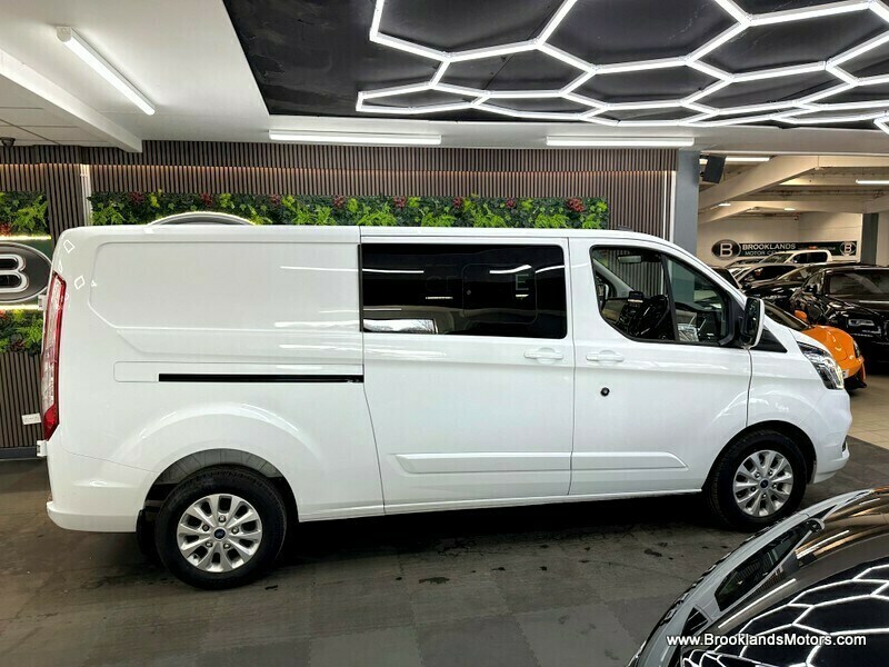 Ford Transit Custom 300 Limited Dciv Ecoblue Heated Seats 6 Seats MF72ZHE White #6