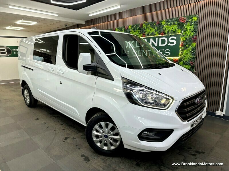Ford Transit Custom 300 Limited Dciv Ecoblue Heated Seats 6 Seats MF72ZHE White #2