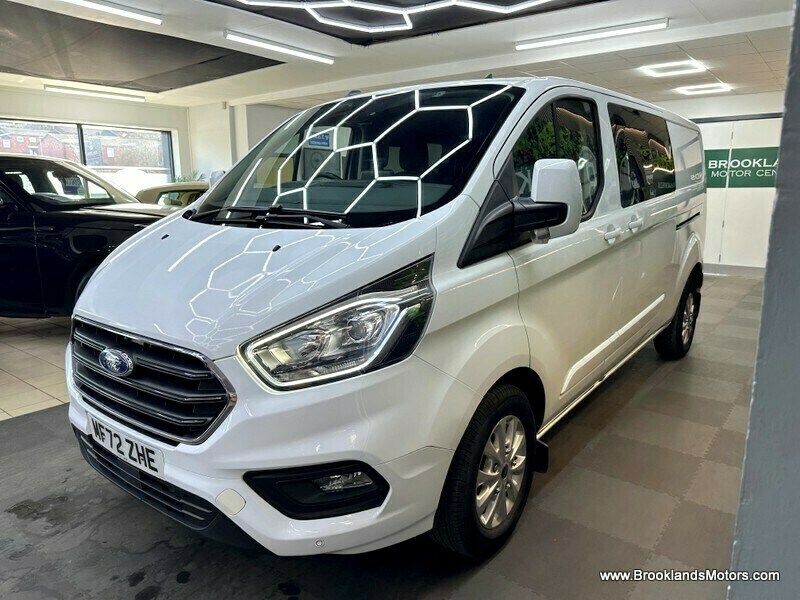 Ford Transit Custom 300 Limited Dciv Ecoblue Heated Seats 6 Seats MF72ZHE White #4
