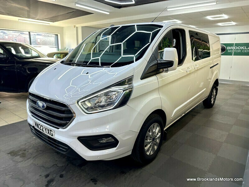 Ford Transit Custom 300 Limited Dciv Ecoblue Heated Seats 6 Seats MW22YXG White #5