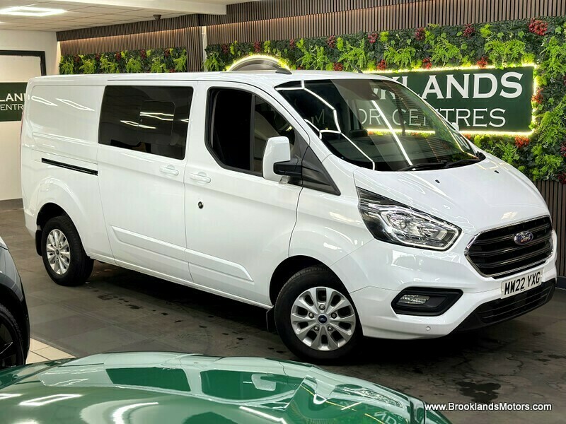 Ford Transit Custom 300 Limited Dciv Ecoblue Heated Seats 6 Seats MW22YXG White