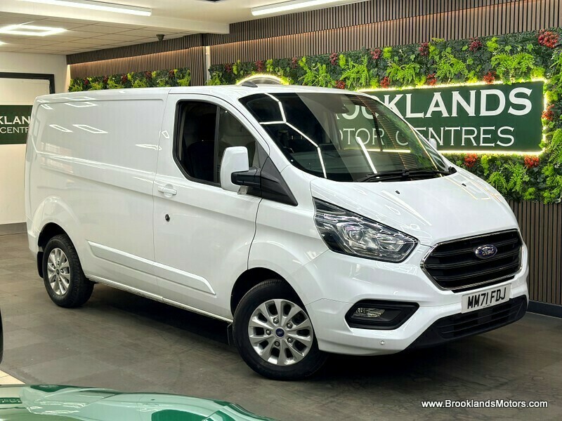Ford Transit Custom 300 Limited Pv Ecoblue Heated Seats Stunning E MM71FDJ White