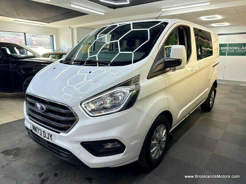 Ford Transit Custom 300 Limited Dciv Ecoblue Heated Seats 6 Seats MM73DJY White #5