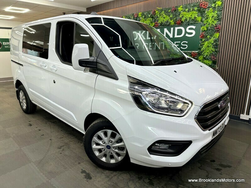 Ford Transit Custom 300 Limited Dciv Ecoblue Heated Seats 6 Seats MM73DJY White #2