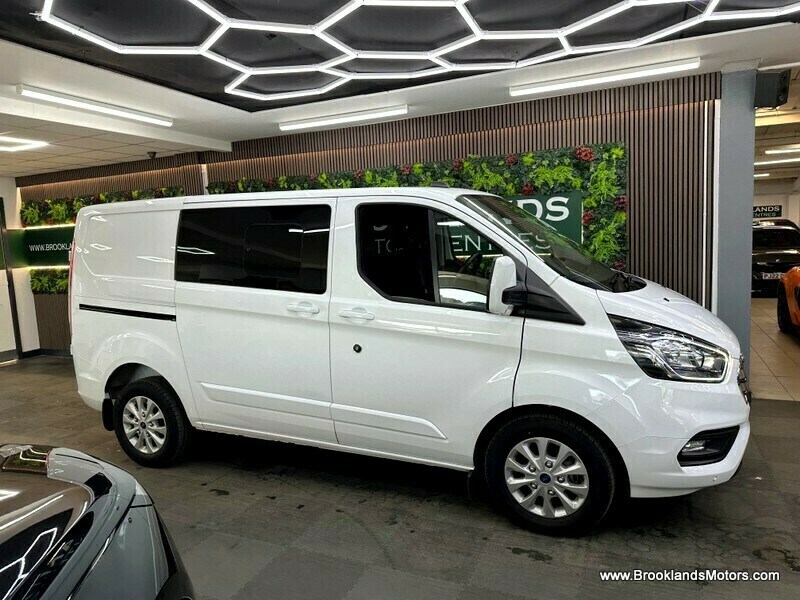 Ford Transit Custom 300 Limited Dciv Ecoblue Heated Seats 6 Seats MM73DJY White #6