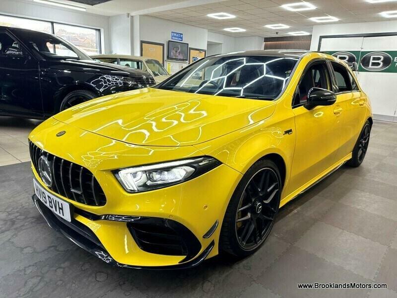 Mercedes-Benz A Class Amg A 35 4Matic Premium Plus Brabus Converted 7 HV19BVH Yellow #5