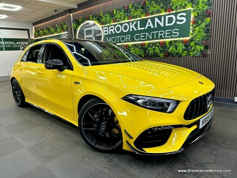 Mercedes-Benz A Class Amg A 35 4Matic Premium Plus Brabus Converted 7 HV19BVH Yellow #3