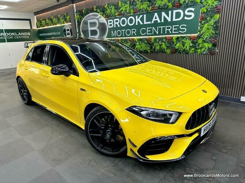 Mercedes-Benz A Class Amg A 35 4Matic Premium Plus Brabus Converted 7 HV19BVH Yellow #2
