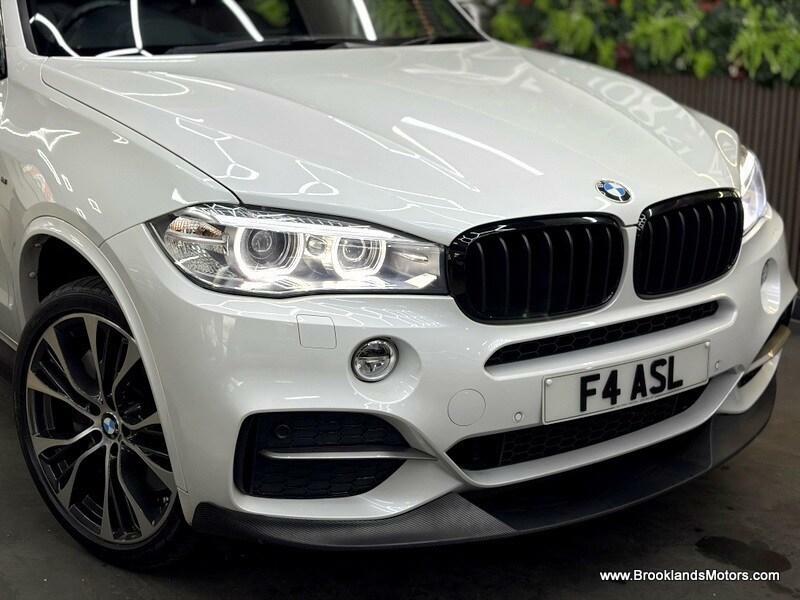 BMW X5 M50d 8X Services, 7 Seats Huge Spec F4ASL White #3