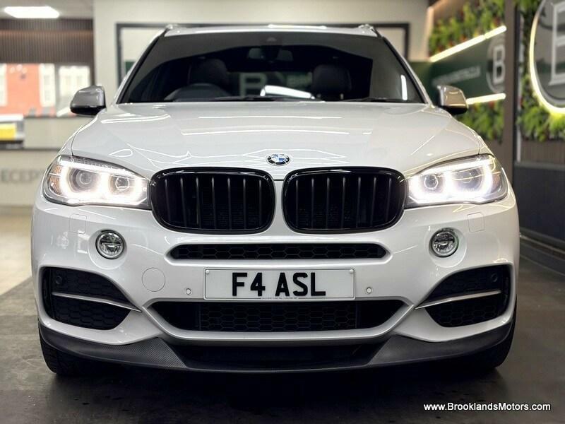 BMW X5 M50d 8X Services, 7 Seats Huge Spec F4ASL White #4