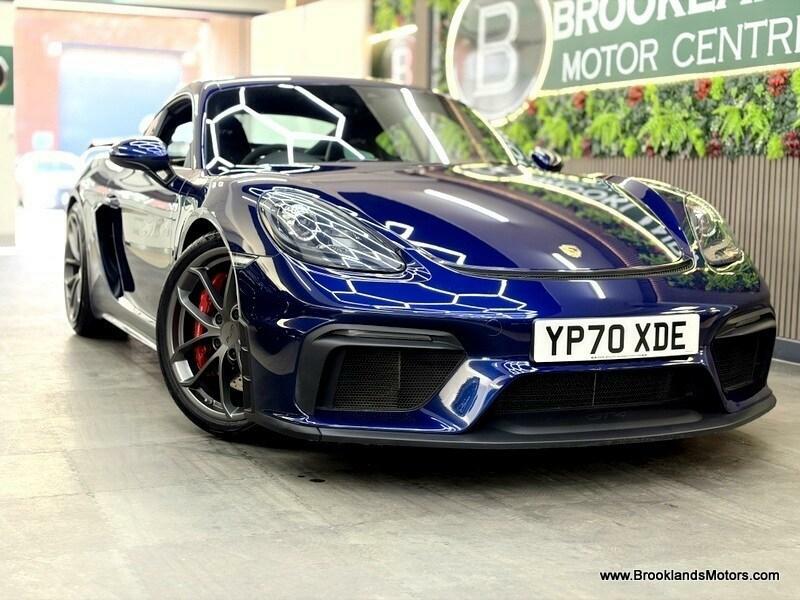 Porsche 718 Cayman Cayman Gt4 2X Porsche Services Low Mileage Exam Blue