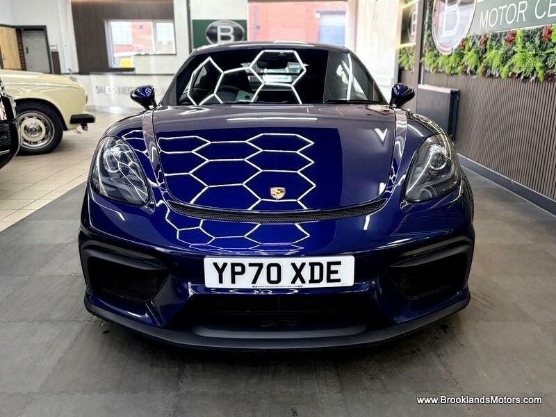 Porsche 718 Cayman Cayman Gt4 2X Porsche Services Low Mileage Exam Blue #4
