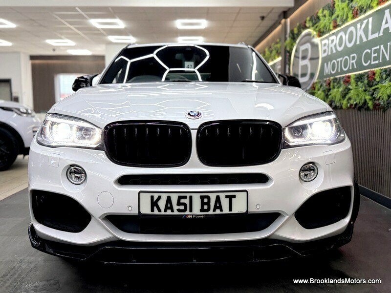 BMW X5 Xdrive30d M Sport 7X Services, Sat Nav, Leather, KA51BAT White #5