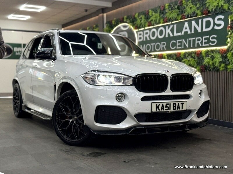 BMW X5 Xdrive30d M Sport 7X Services, Sat Nav, Leather, White