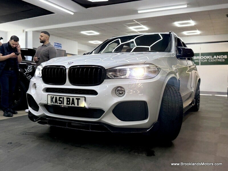BMW X5 Xdrive30d M Sport 7X Services, Sat Nav, Leather, KA51BAT White #6