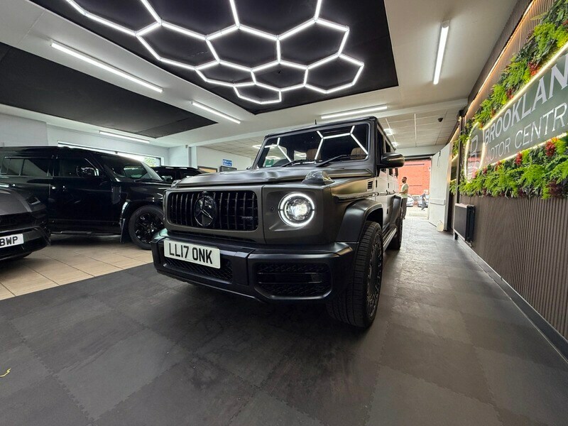 Mercedes-Benz G Class G 350 D 4Matic 5X Services Converted To New Sha LL17ONK Green #6