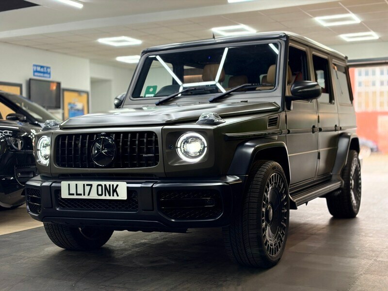 Mercedes-Benz G Class G 350 D 4Matic 5X Services Converted To New Sha LL17ONK Green #5