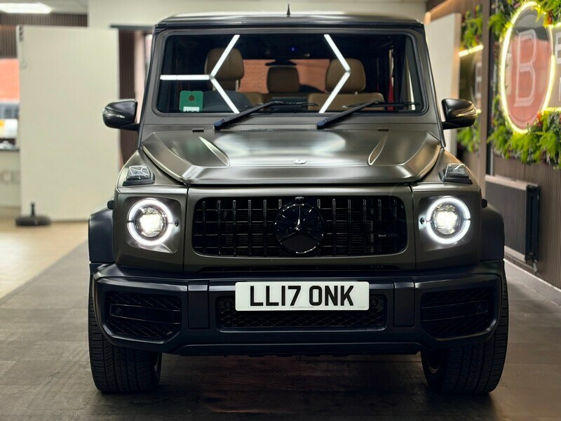Mercedes-Benz G Class G 350 D 4Matic 5X Services Converted To New Sha LL17ONK Green #4