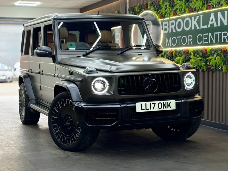 Mercedes-Benz G Class G 350 D 4Matic 5X Services Converted To New Sha Green