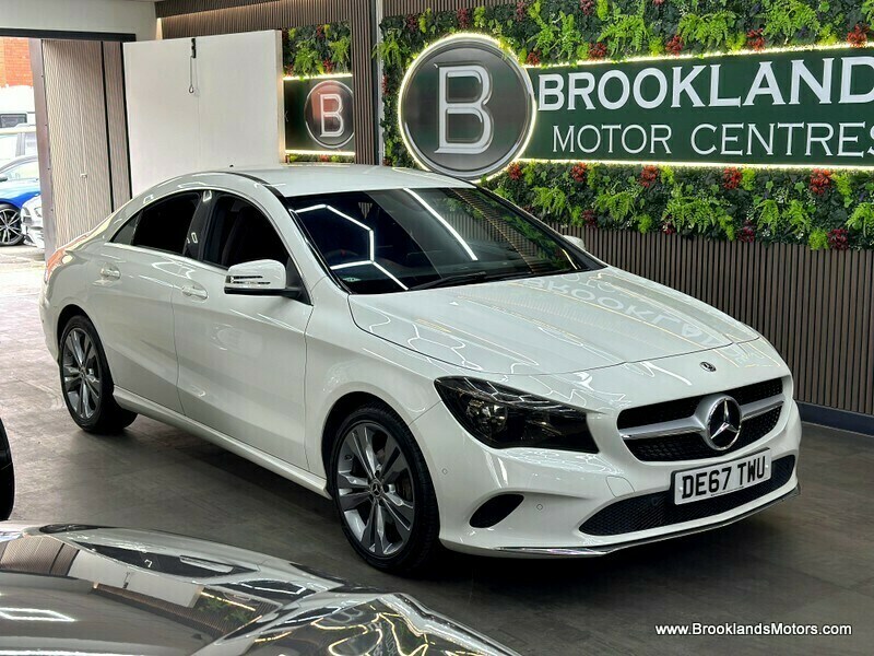 Mercedes-Benz CLA Class Cla 180 Sport 3X Services DE67TWU White #2