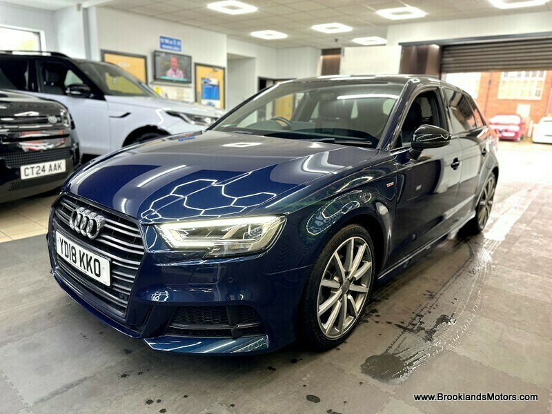 Audi A3 1.5 Tfsi Black Edition Blue #6