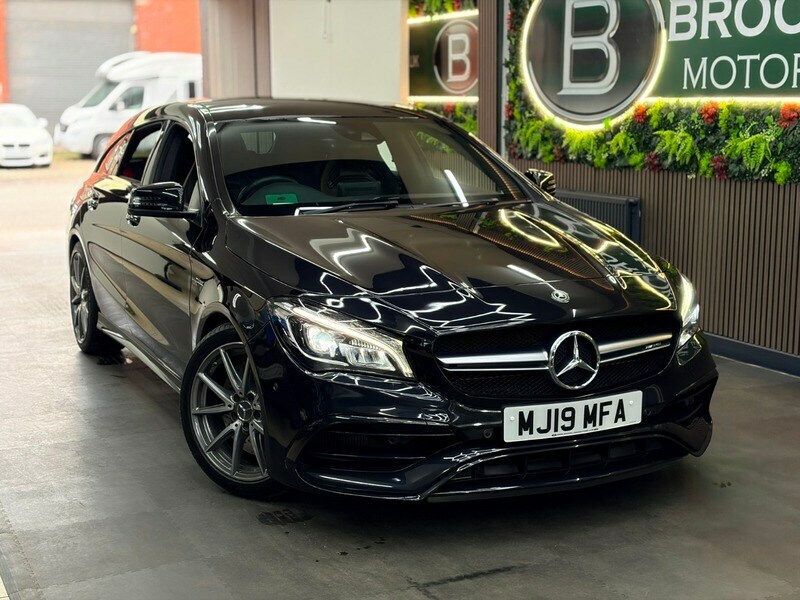Mercedes-Benz CLA Class Cla 45 Night Edition Plus 4Matic Tip Black #3