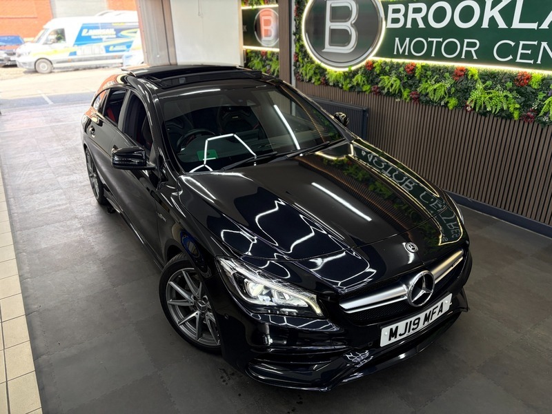 Mercedes-Benz CLA Class Cla 45 Night Edition Plus 4Matic Tip Black #4