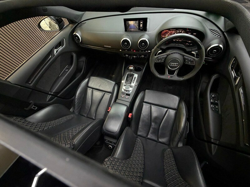 Audi RS3 Saloon Black #17