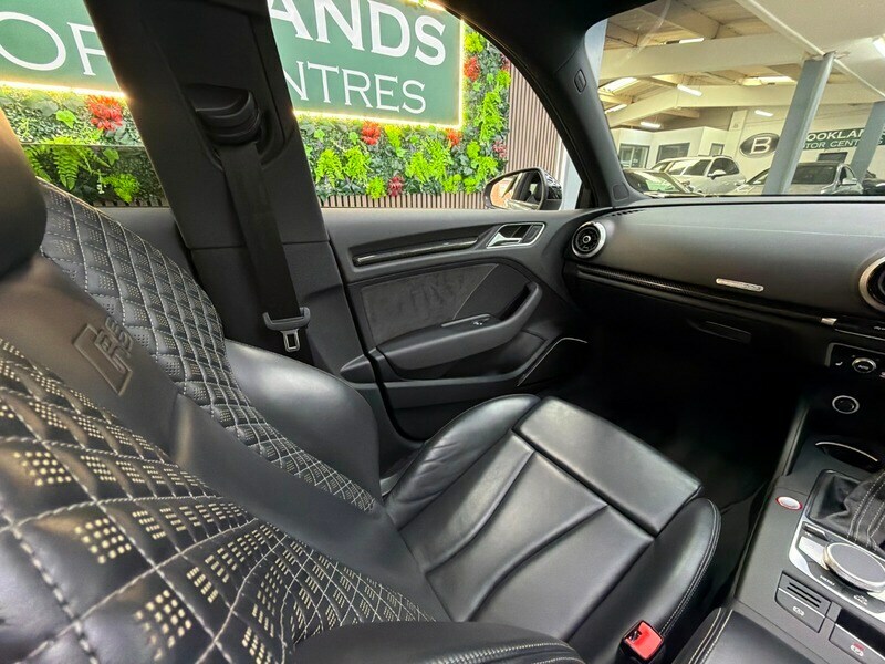 Audi RS3 Saloon Black #25