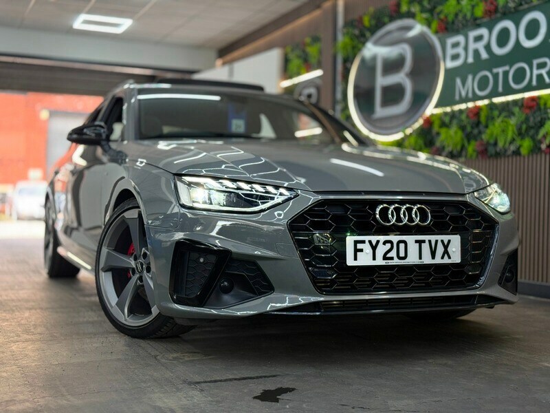 Audi A4 Avant Tfsi Sport White #2