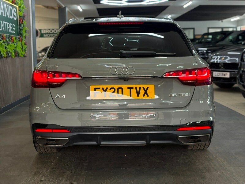 Audi A4 Avant Tfsi Sport White #9