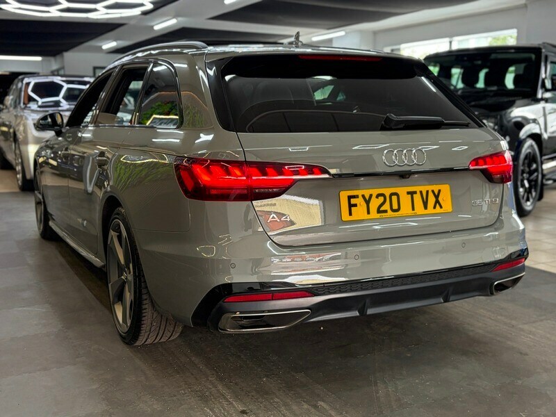 Audi A4 Avant Tfsi Sport White #10
