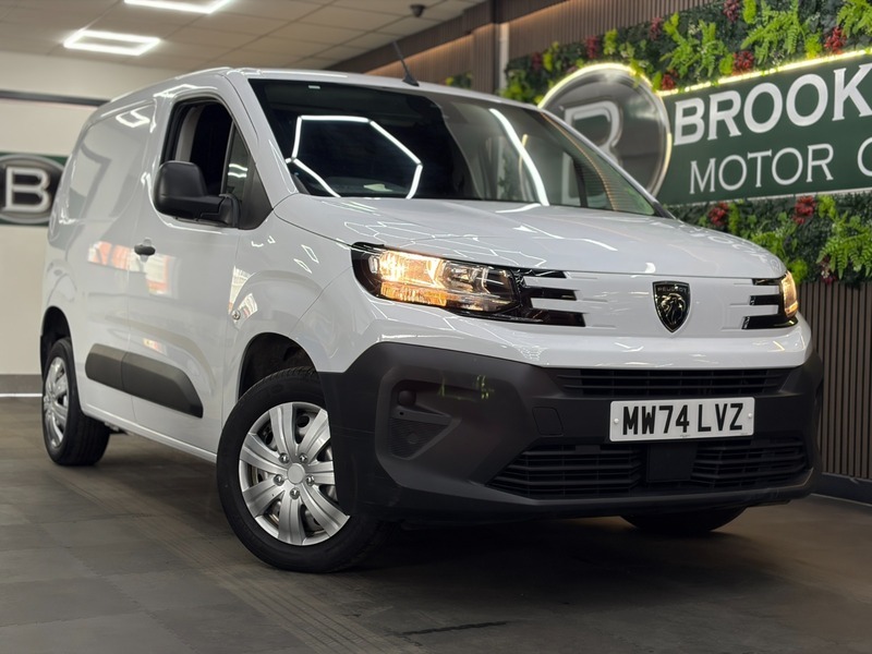 Peugeot Partner Bluehdi Professional L1 Stunning Example MW74LVZ White