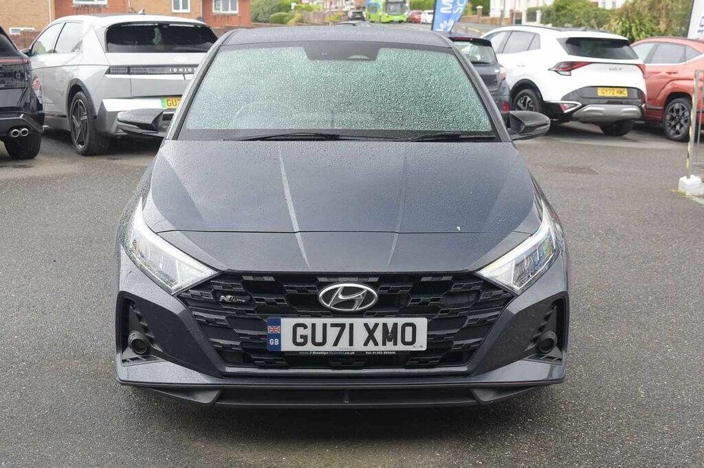 Hyundai I20 Hatchback GU71XMO Grey #2