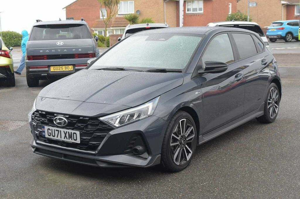 Hyundai I20 Hatchback GU71XMO Grey #3